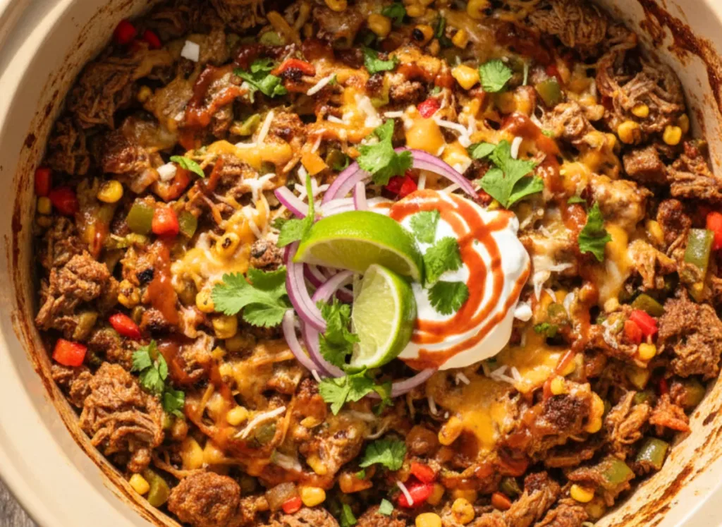 Crockpot Taco Meat for Summer Taco Nights
