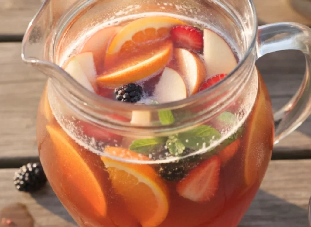 Easy Beer Sangria for Crowd Pleasing BBQs