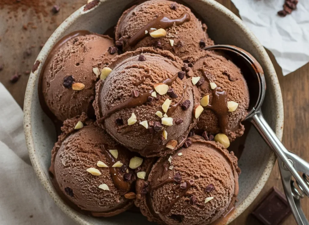 Easy Chocolate Ice Cream