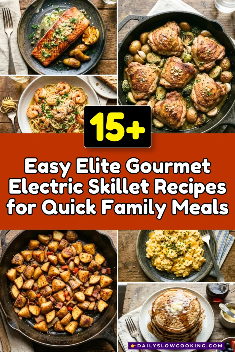Elite Gourmet Electric Skillet Recipes