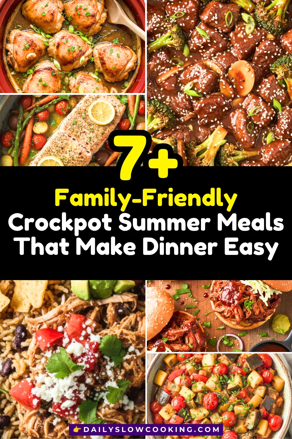 Family-Friendly Crockpot Summer Meals That Make Dinner Easy
