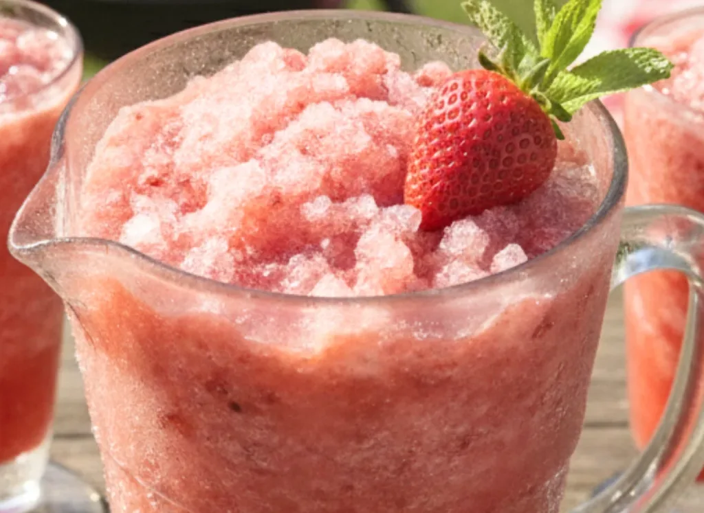 Frozen Strawberry Daiquiri for Large Backyard BBQs