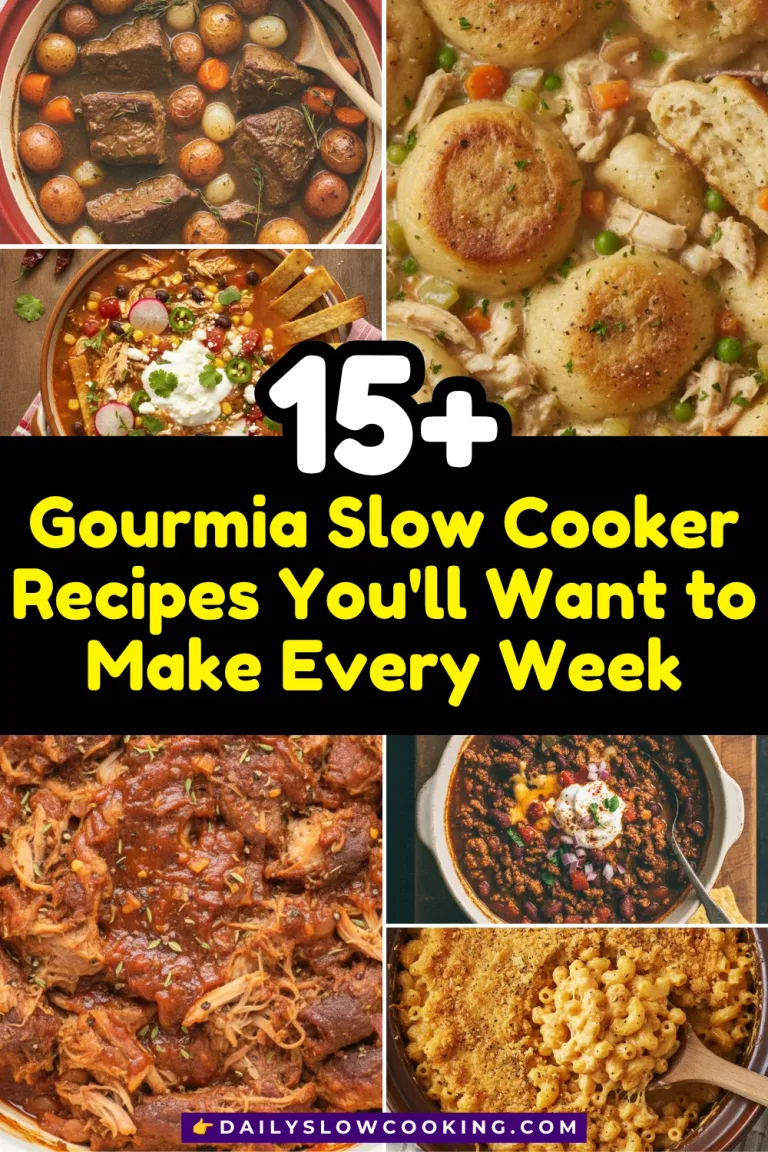 Gourmia Slow Cooker Recipes I Bet You’ll Love