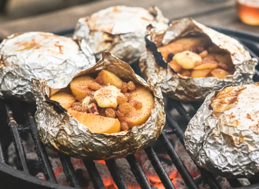 Grilled Apple Packets
