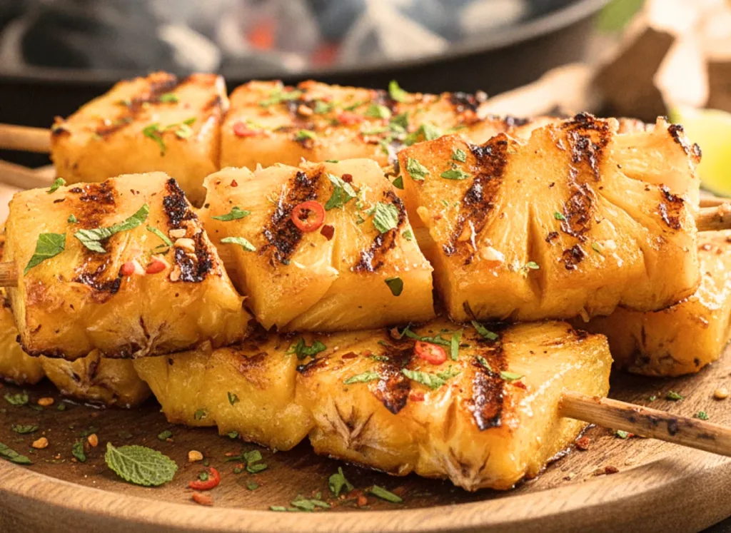 Grilled Pineapple Skewers