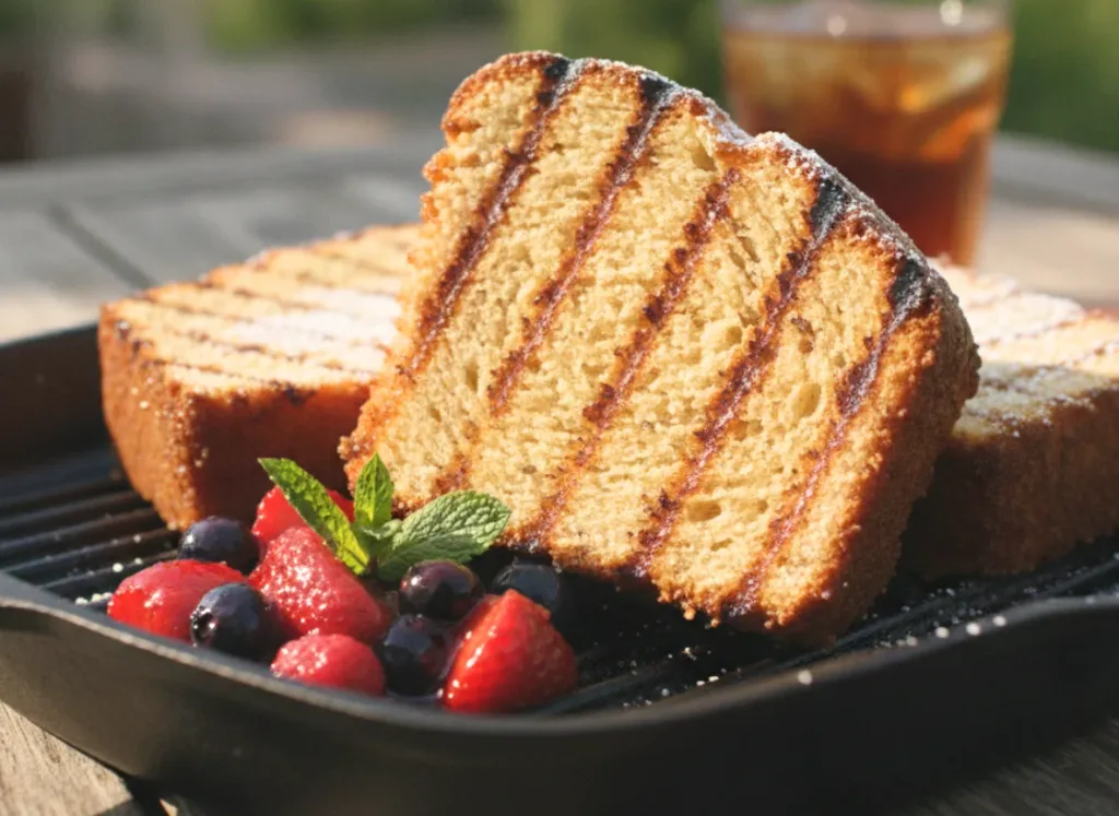Grilled Pound Cake