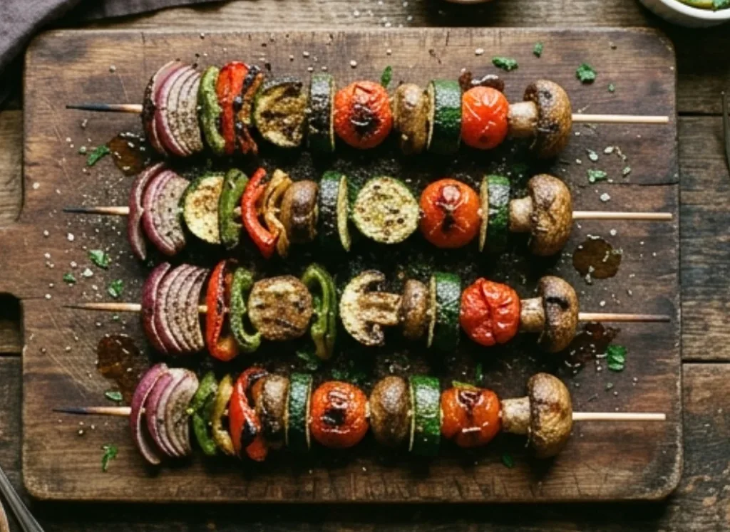 Grilled Vegetable Kabobs