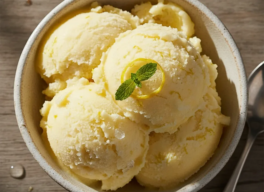 Lemon Sorbet