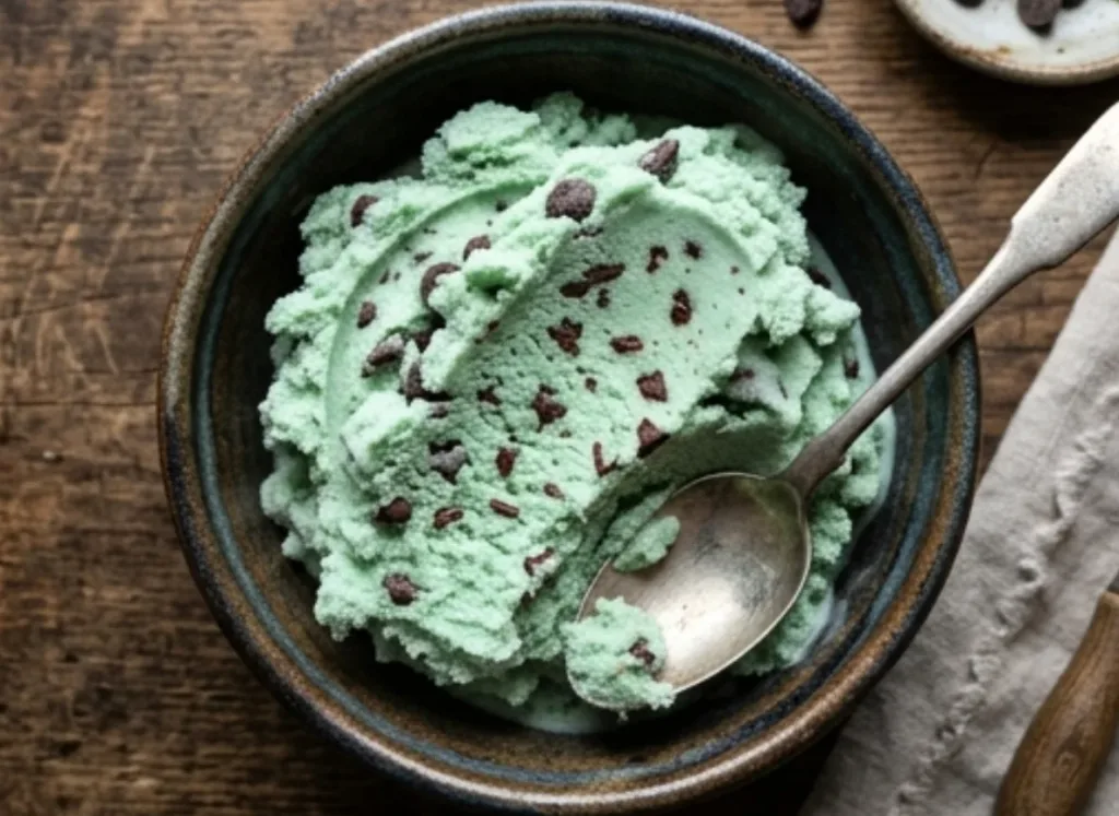Mint Chocolate Chip Ice Cream 4