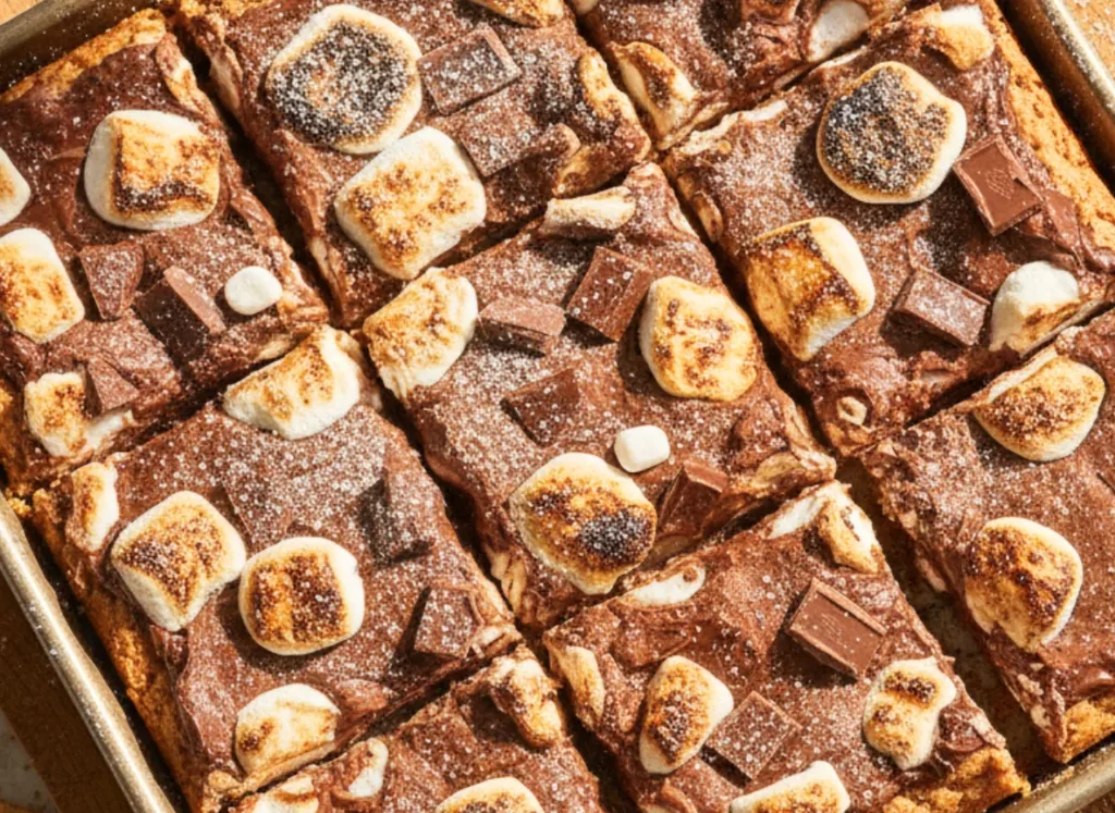 No Bake Smores Bar