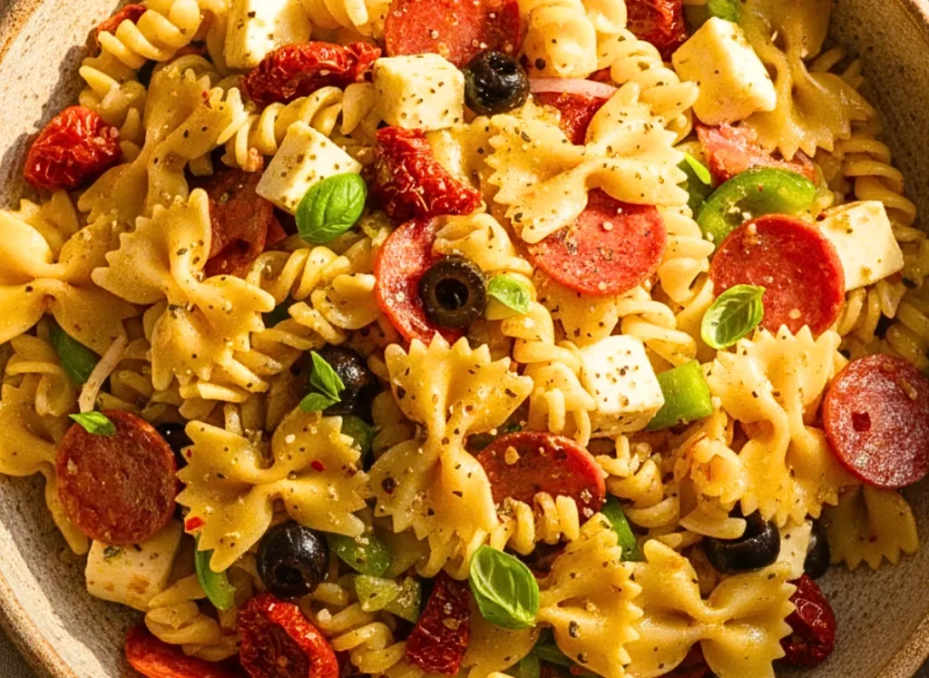 Pasta Salad with Italian Dressing