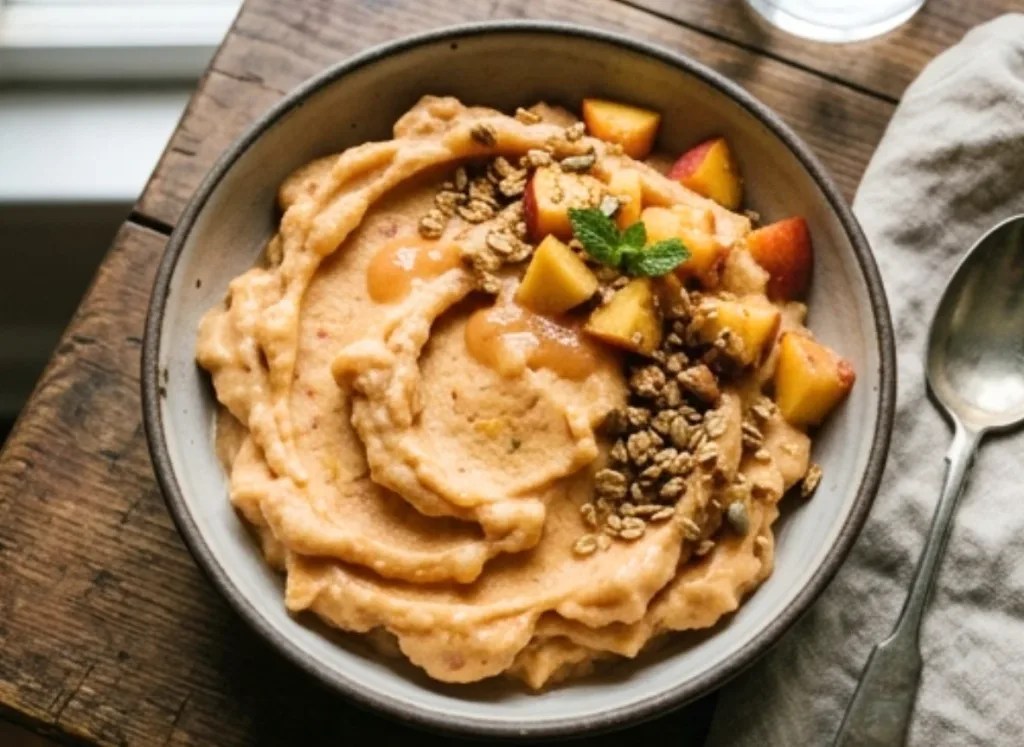 Peach Frozen Yogurt