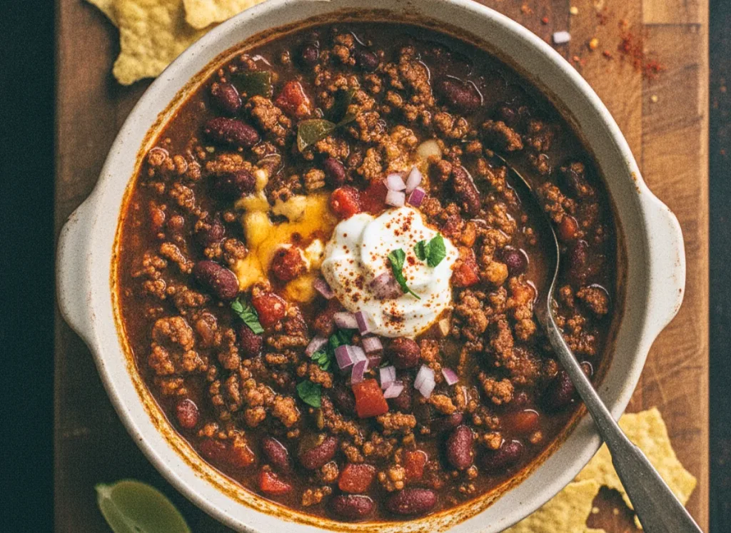 Slow Cooker Chili 1