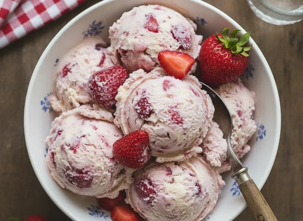 Strawberry Ice Cream