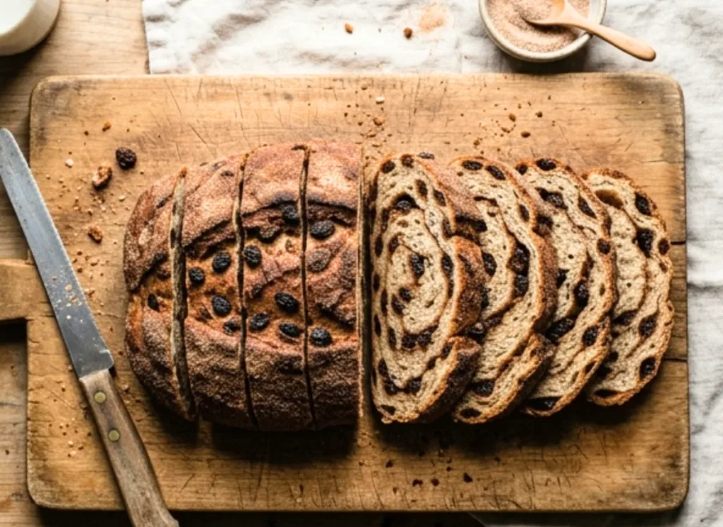 Sweet Cinnamon Raisin Bread