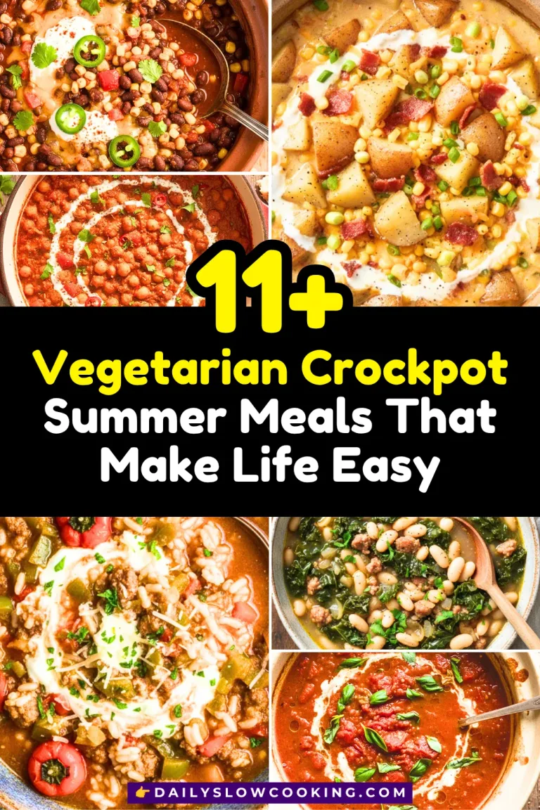 Vegetarian Crockpot Summer Meals That Make Life Easy