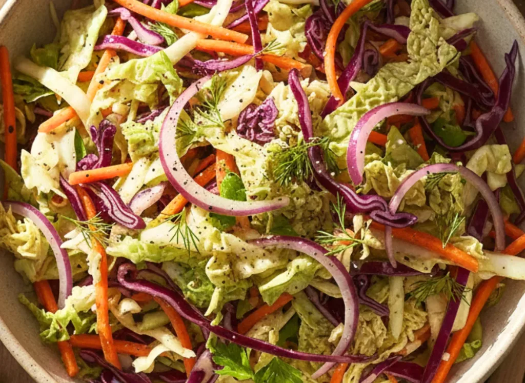 Vinegar Based Coleslaw