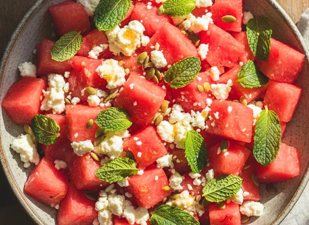 Watermelon Feta Salad