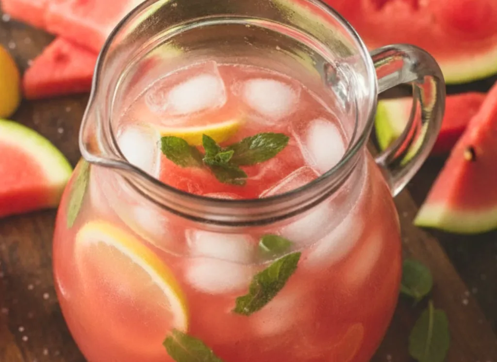 Watermelon Mint Lemonade