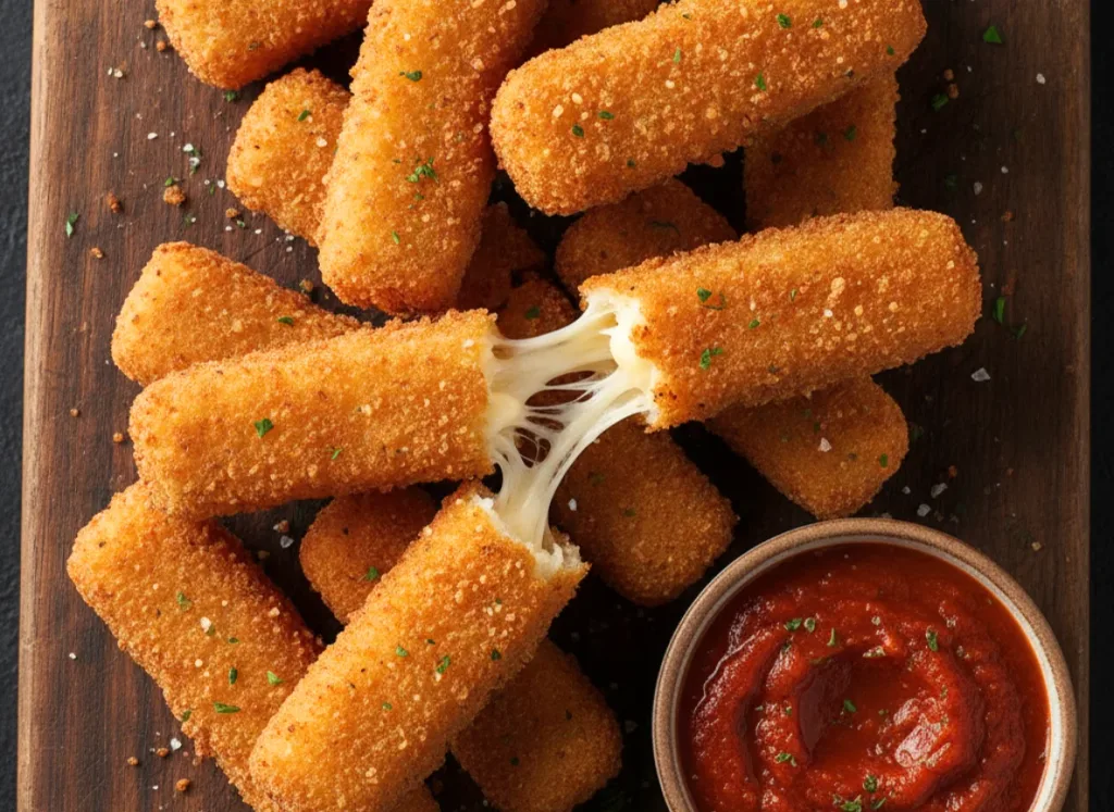 Air Fryer Mozzarella Sticks