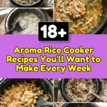 Aroma Rice Cooker Recipes Youll Want to Make Every Week