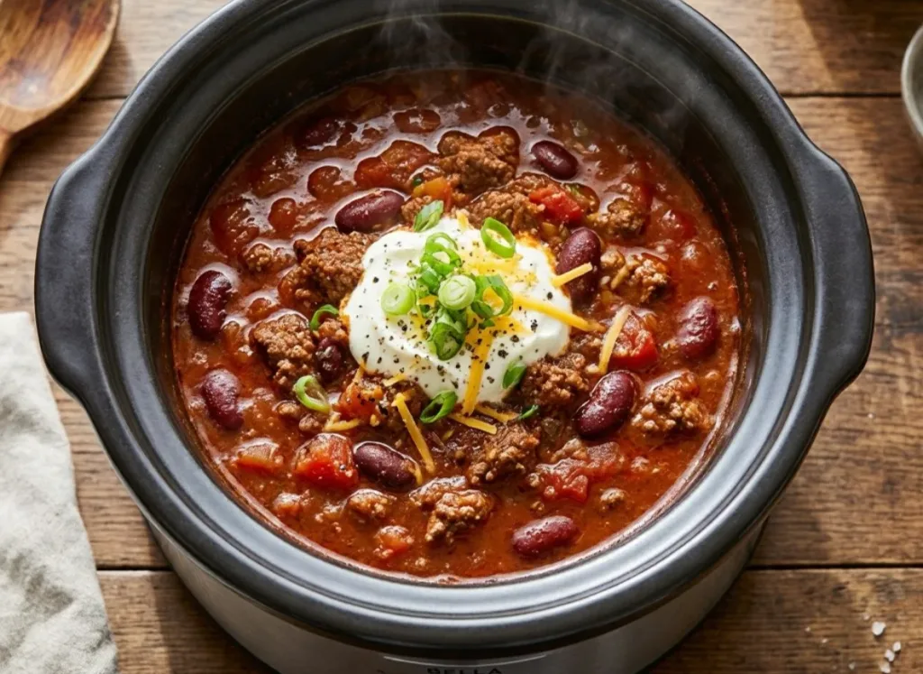 Bella Slow Cooker Chili