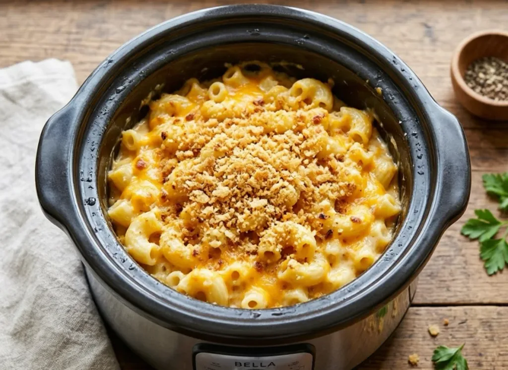 Bella Slow Cooker Mac and Cheese