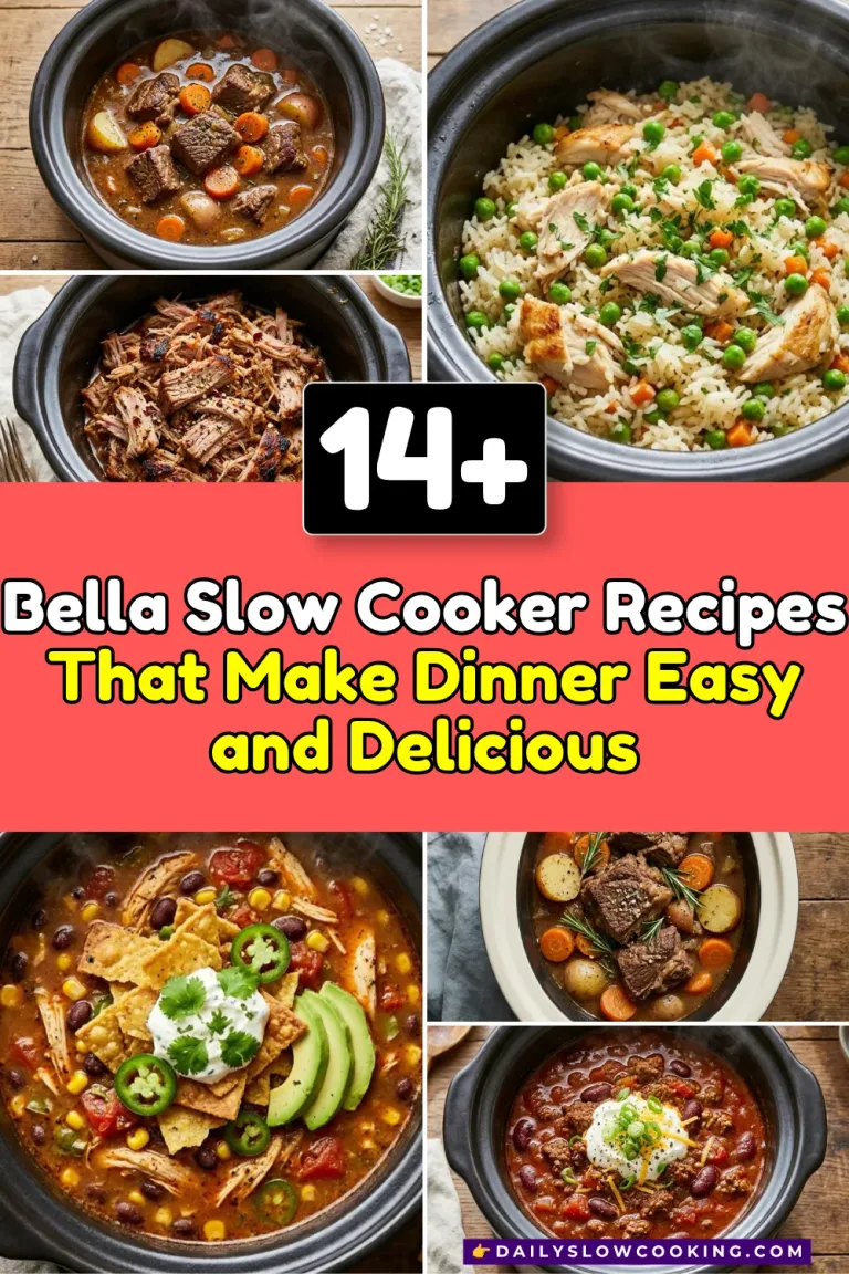 Best Bella Slow Cooker Recipes You’ll Ever Try