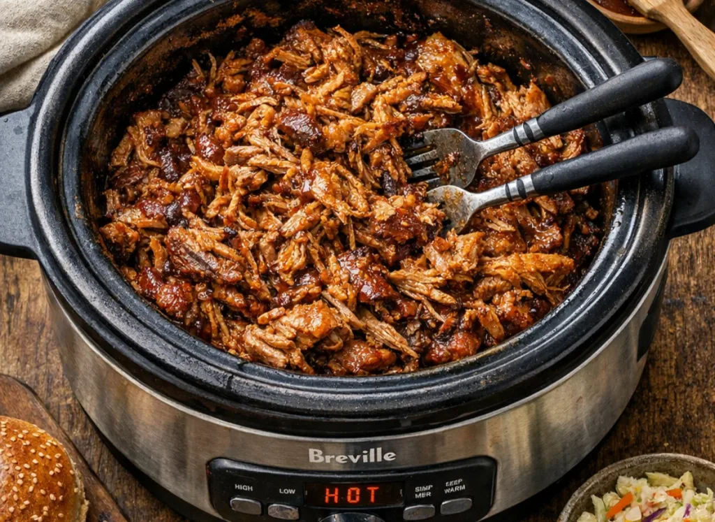 Breville Slow Cooker Pulled Pork