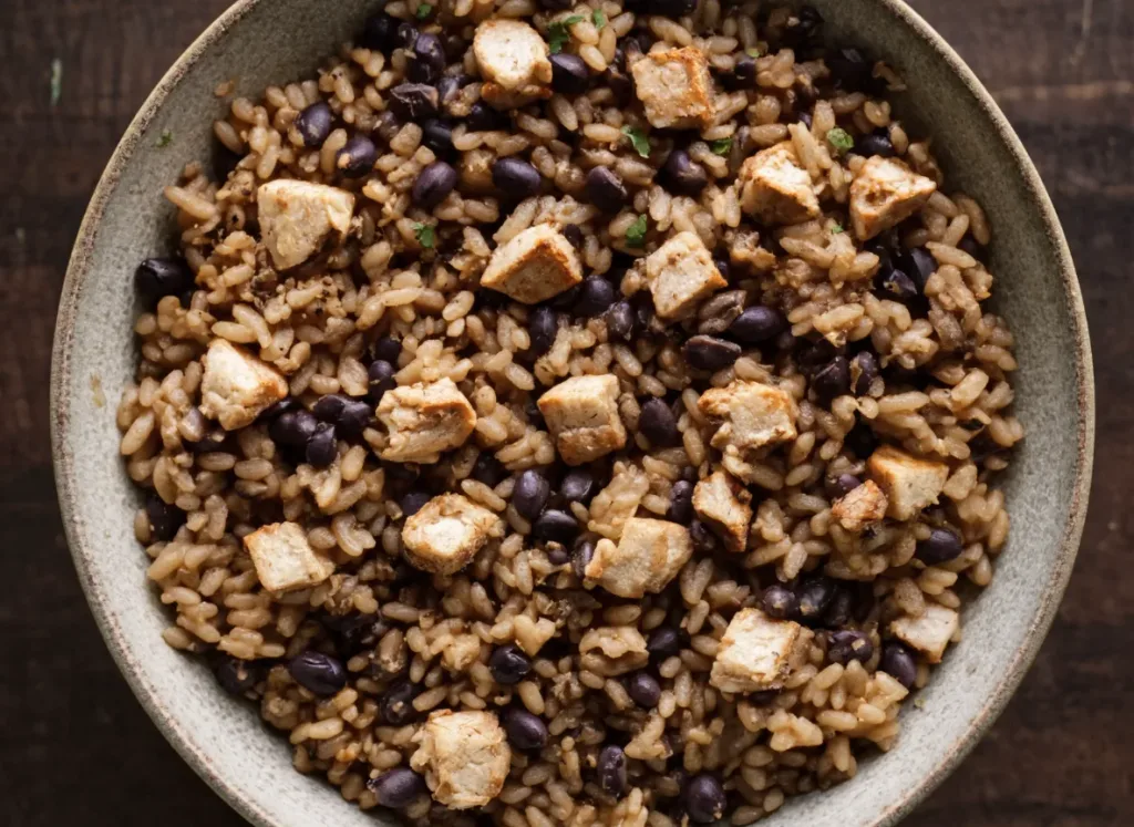 Brown Rice With Protein Boost