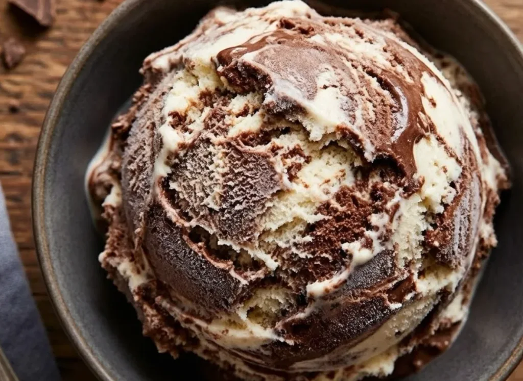 Chocolate Fudge Swirl Ice Cream