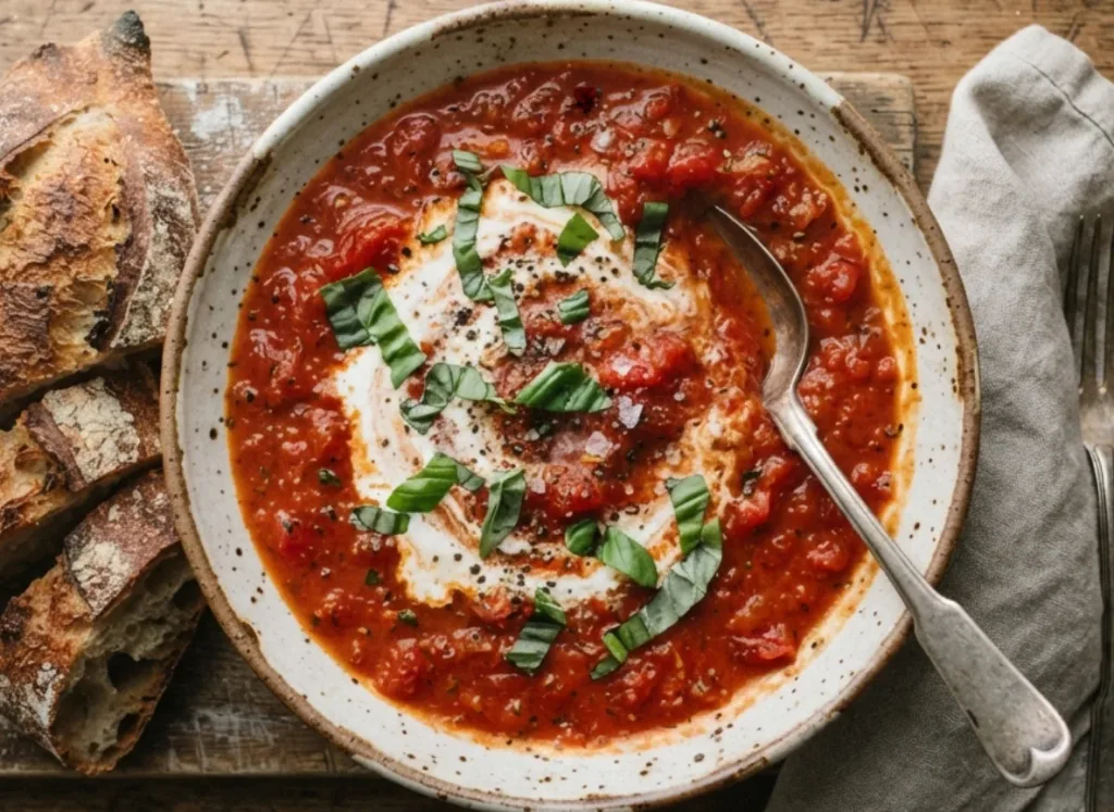 Classic Tomato Basil Soup