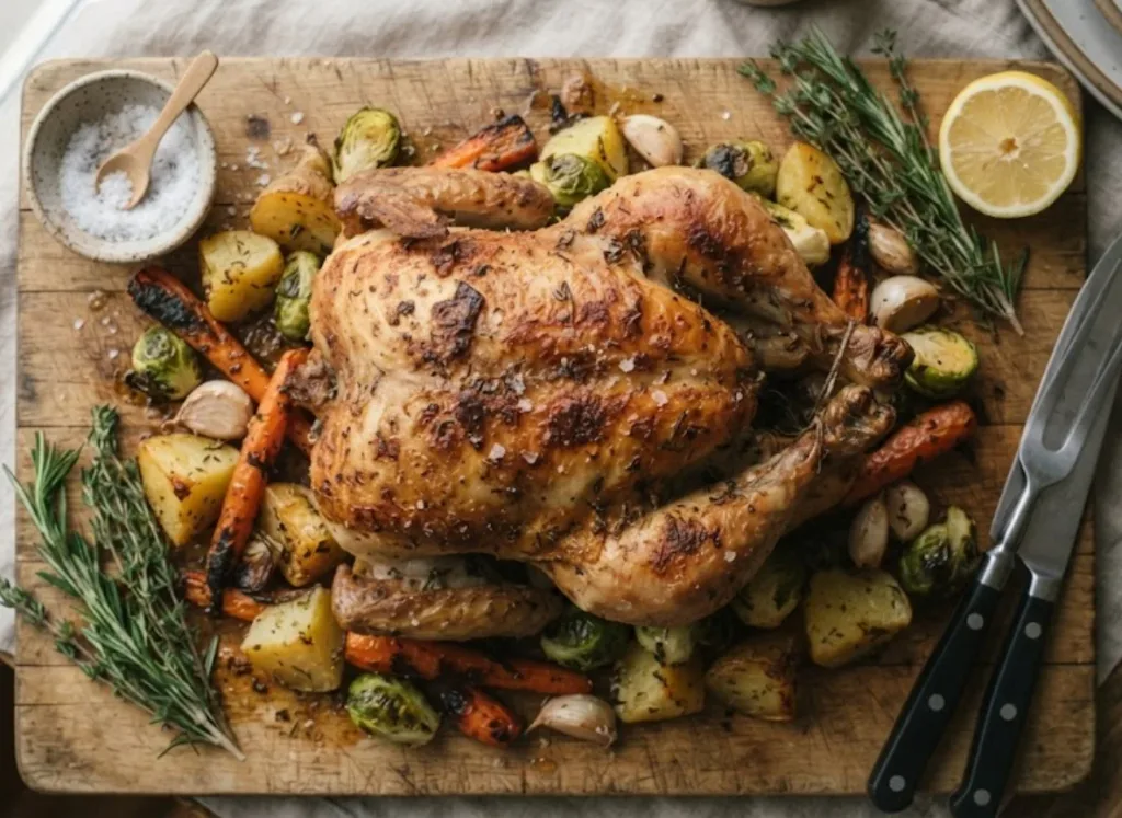 Classic Whole Roasted Chicken