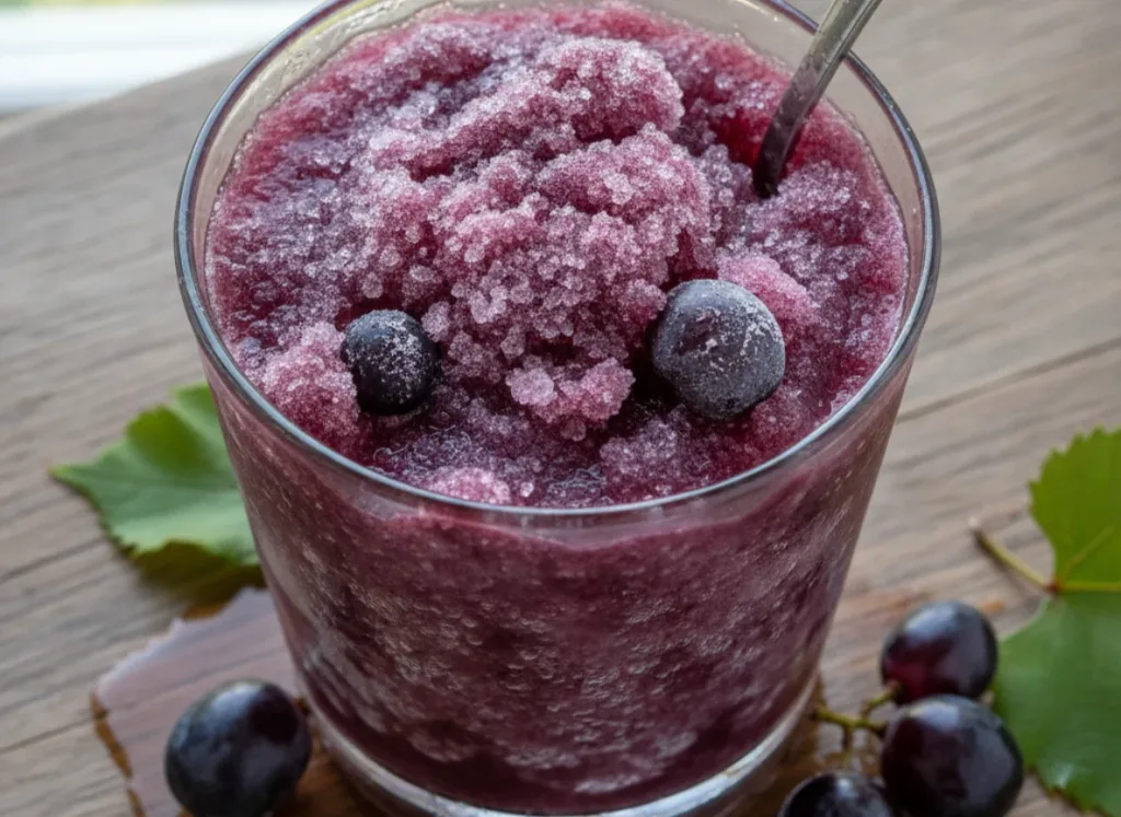 Grape Juice Slush
