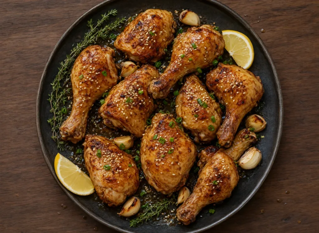 Honey Garlic Chicken Thighs