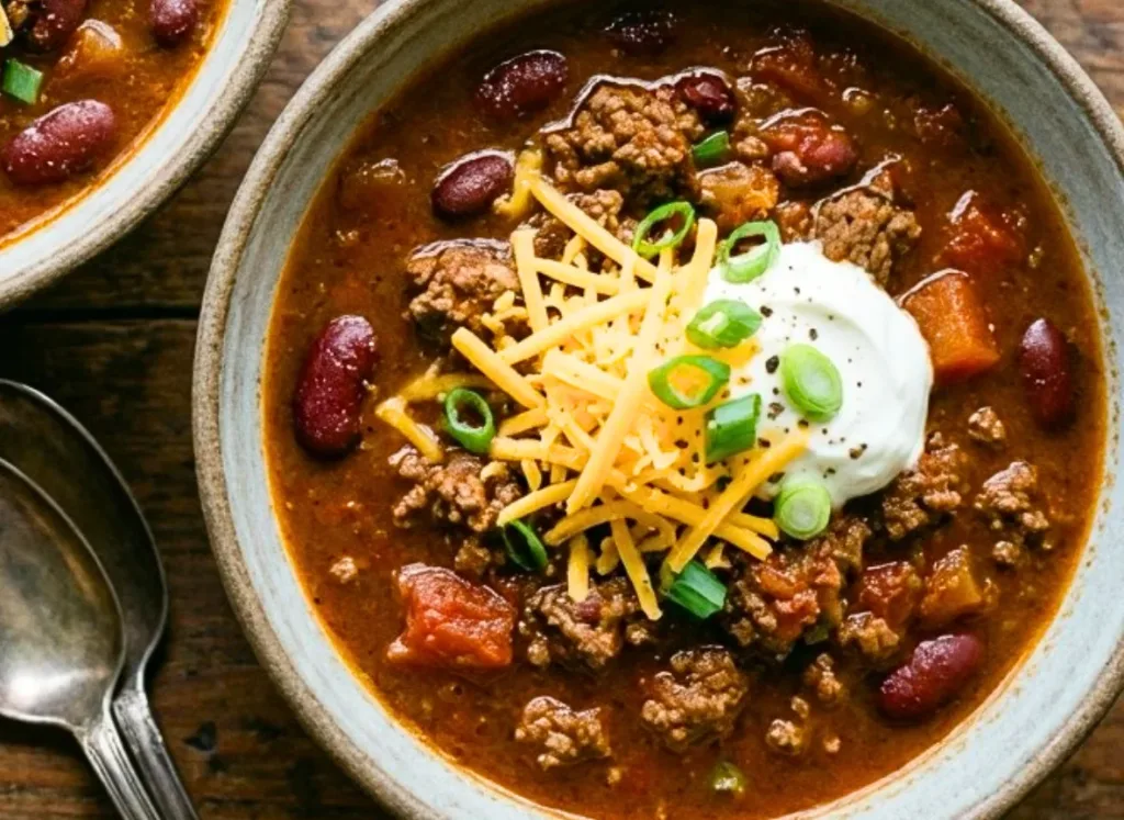 Slow Cooker Chili for Two