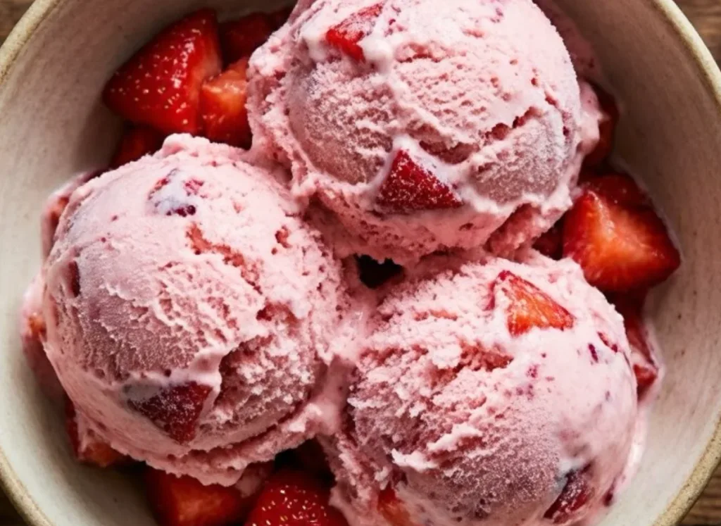 Strawberry Ice Cream 1