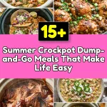 Summer Crockpot Dump and Go Meals That Make Life Easy