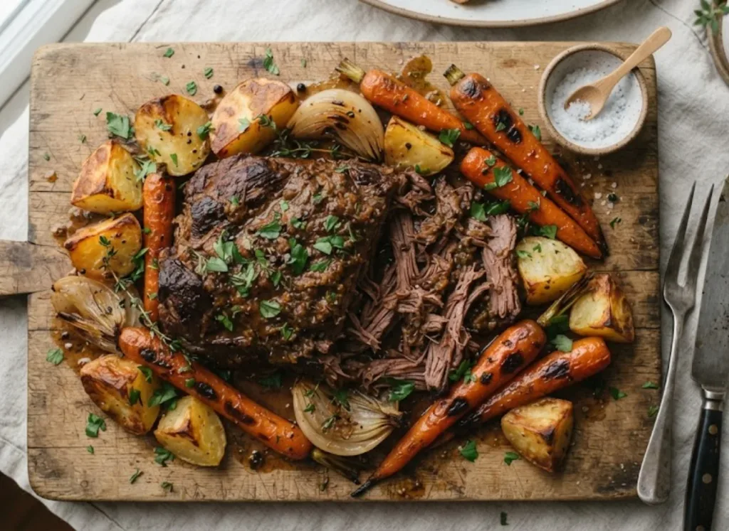 Tender Slow Cooked Pot Roast
