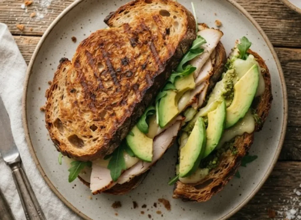 Turkey and Avocado Panini 1