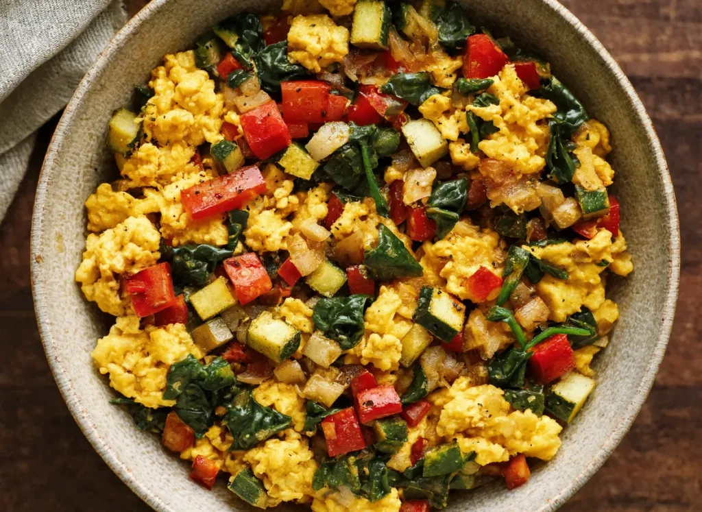 Veggie Packed Egg Scramble 3