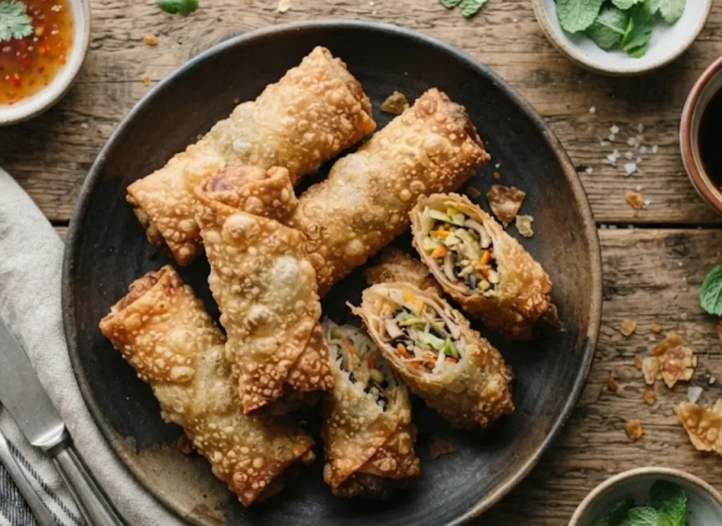Veggie Spring Rolls with a Crispy Bite 1